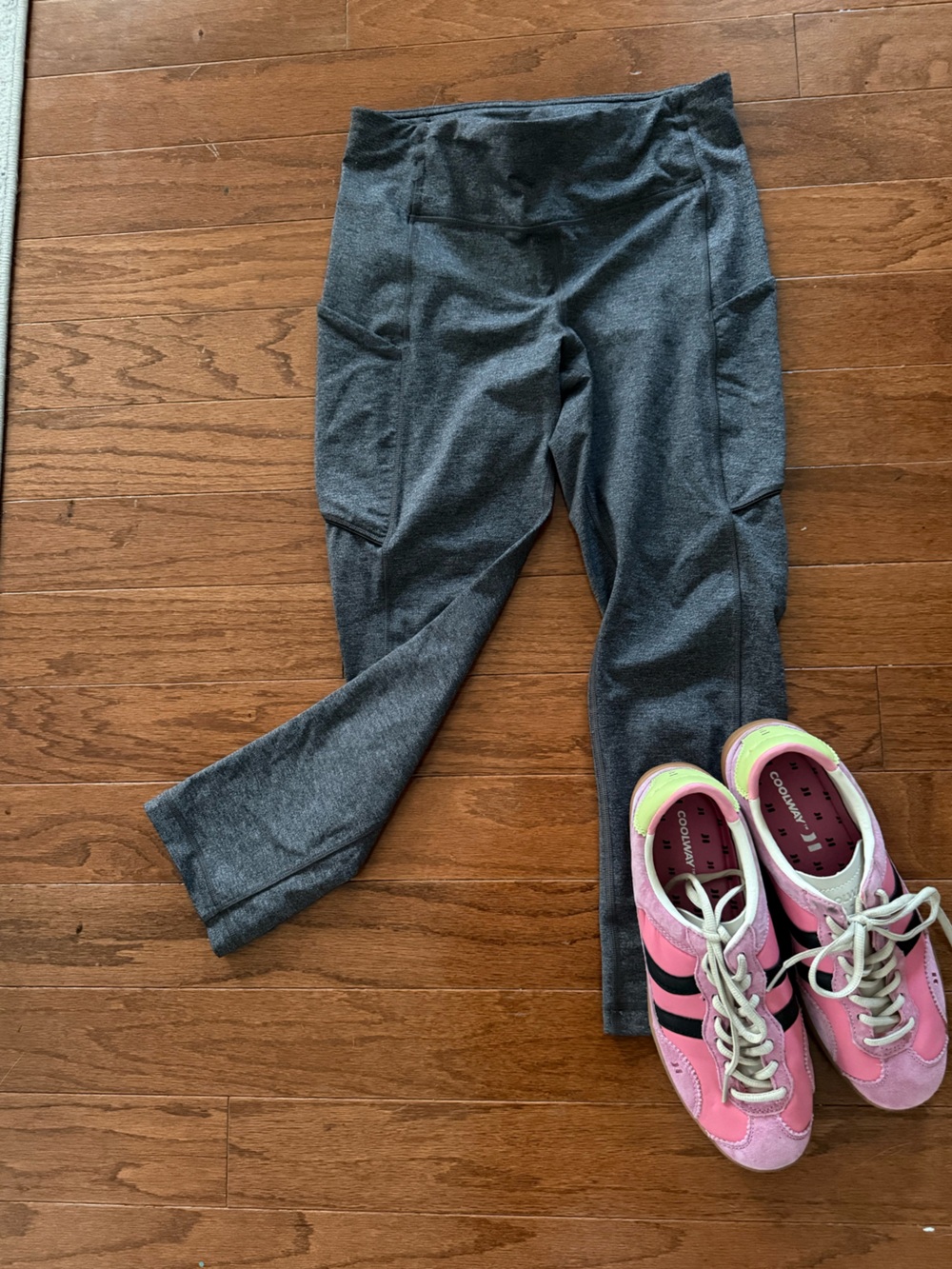 lululemon Heathered Charcoal Gray Leggings